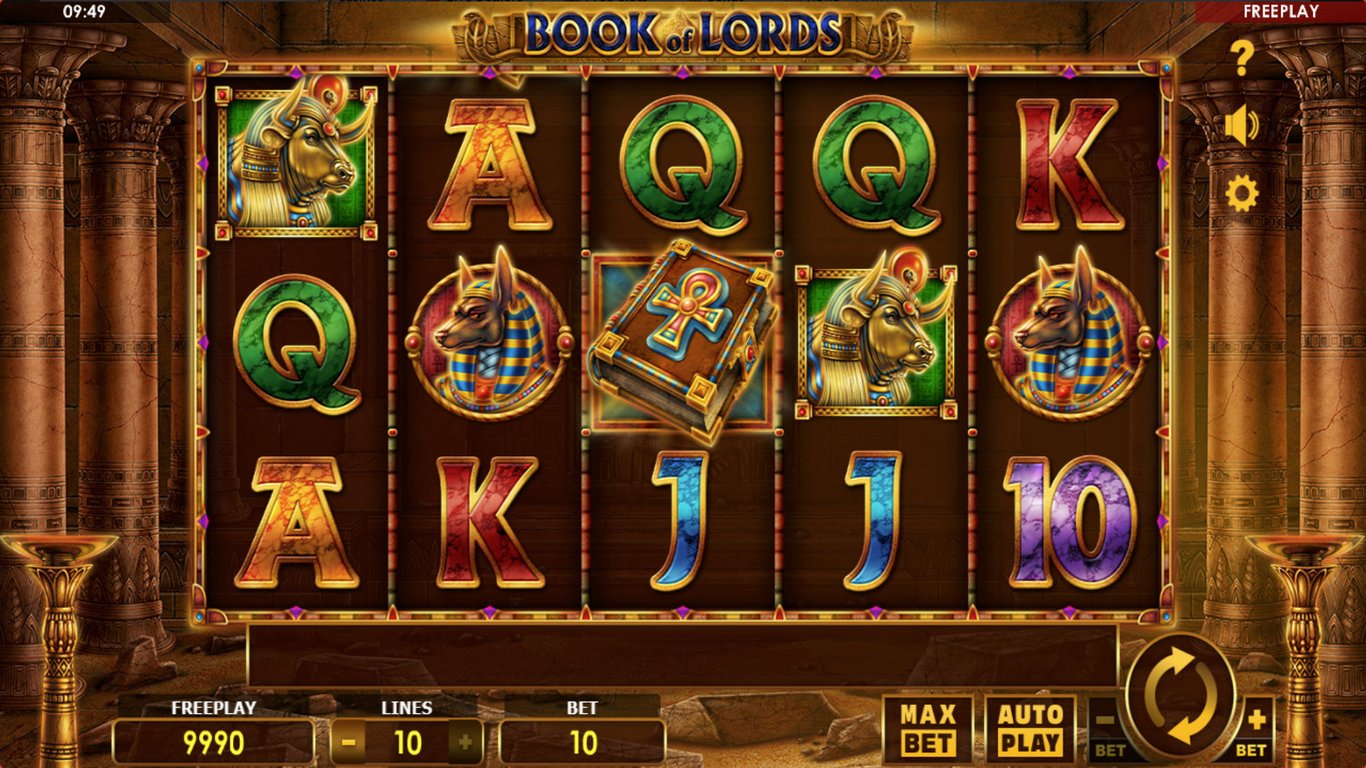 Знакомство с могущественными лордами древнего Египта на игровом слоте «Book Of Lords» от Фреш казино